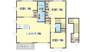 メゾン・ド・富永の物件間取画像